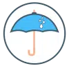 icône "parapluie"